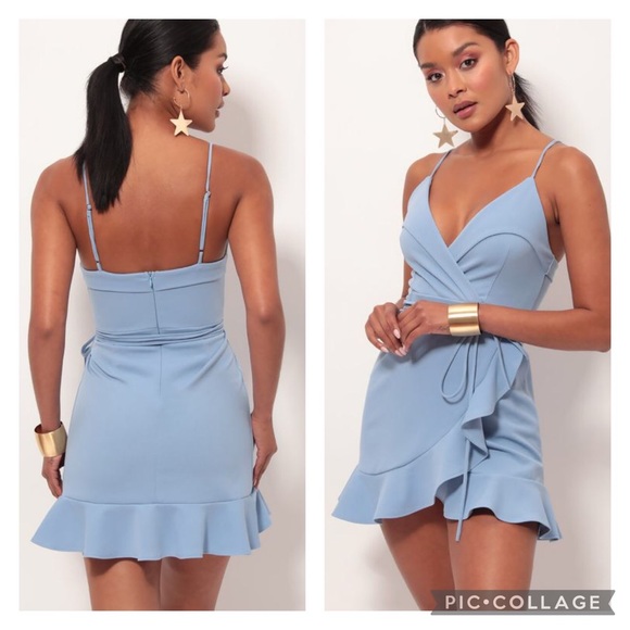 Sky Los Angeles Carisa Ruffle Dress 